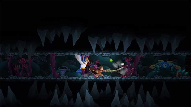 Đối mặt với hàng trăm quái vật hung dữ