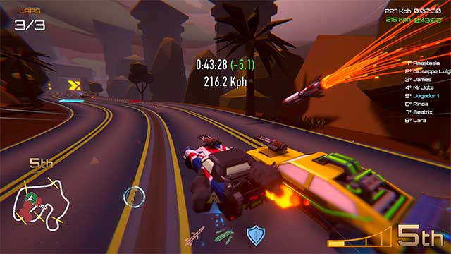 Trải nghiệm những màn đua xe bùng nổ trong Motor Strike: Racing Rampage