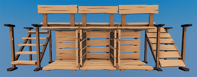 Chế tạo tàu bằng tài nguyên, máy móc mới trong Desert Skies