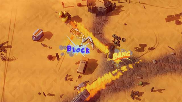 Các màn va chạm trong game đều dựa trên cơ chế vật lý