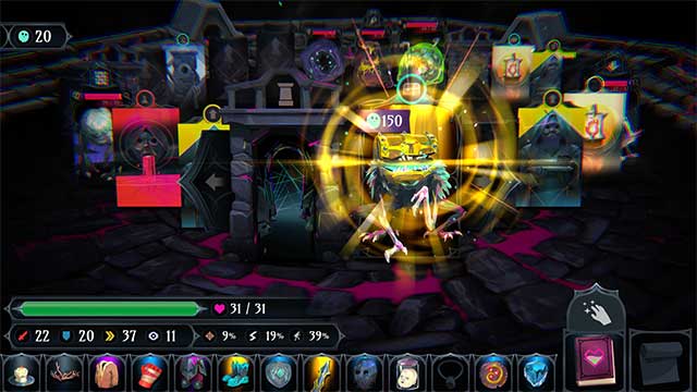 Ring of Pain là game thẻ bài kết hợp roguelike đầy thử thách