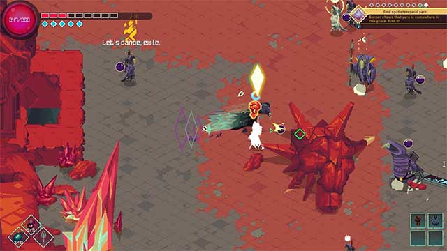 Kết hợp các cuộc tấn công cận chiến và tầm xa để đánh bại kẻ thù