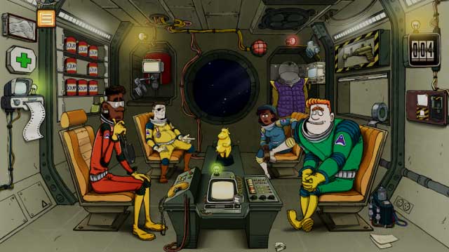 60 Parsecs! là một cuộc phiêu lưu viễn tưởng hài hước