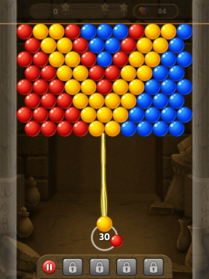 Bắn và phá vỡ các bong bóng màu sắc trong game Bubble Pop Origin 