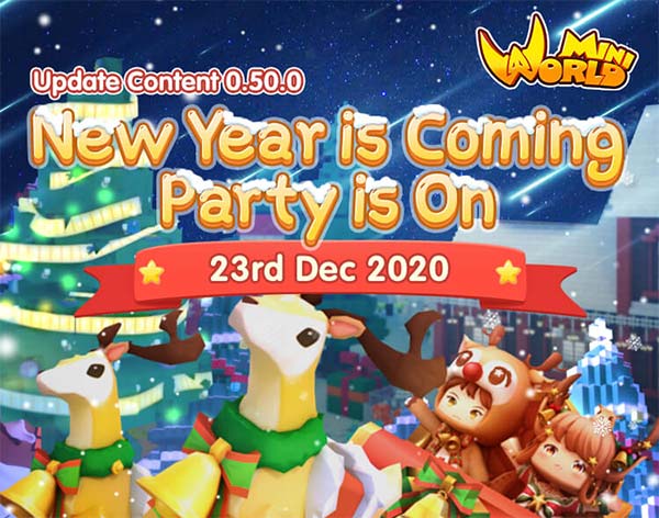Mini World: Block Art phiên bản Giáng Sinh và năm mới