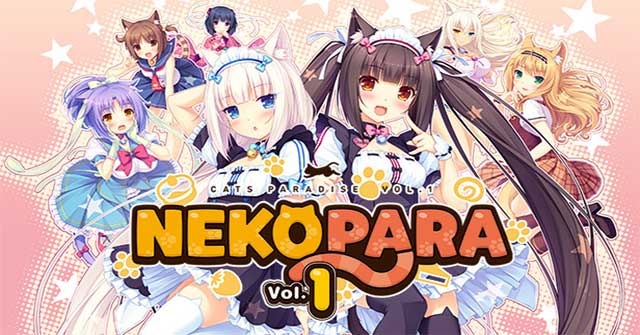 Nekopara Vol. 1: Visual novel ngọt ngào về những cô mèo dễ thương. https://st.download.com.vn/data/image/2020/12/25/Nekopara-Vol-1-640.jpg