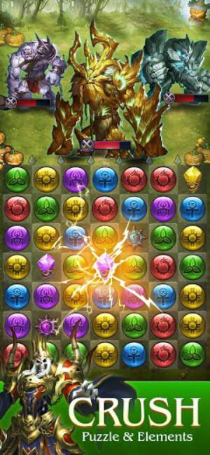 Giải các câu đố match-3