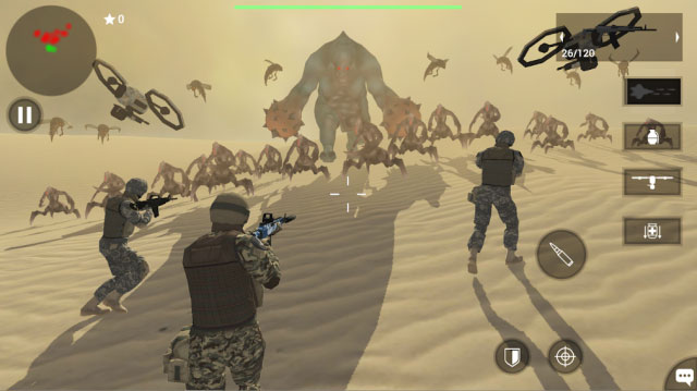 Earth Protect Squad là game bắn súng góc nhìn thứ 3 khốc liệt