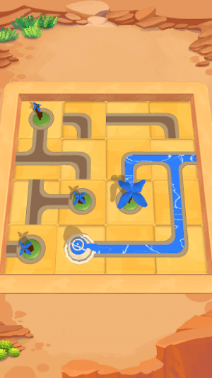 Water Connect Puzzle là một logic nối ống nước gây nghiện