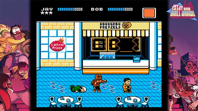 Jay và Silent Bob: Mall Brawl là game beat’em up cổ điển nổi bật