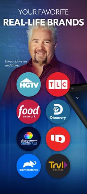 discovery+ truyền phát chương trình ở những kênh phổ biến