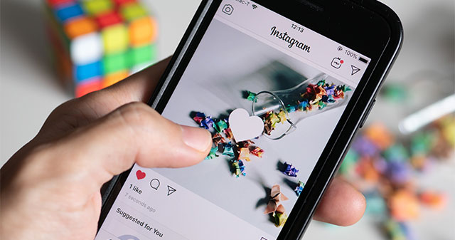 Giao diện ứng dụng Instagram trên iPhone