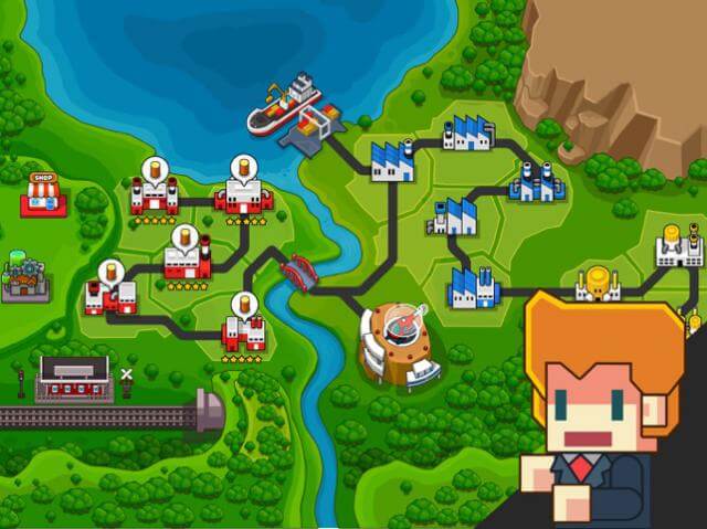 Mở rộng nhà máy của bạn ra các khu vực khác trong My Factory Tycoon