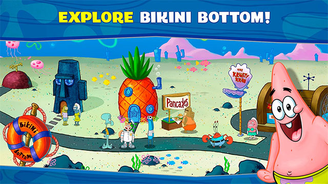 Chơi game nấu ăn đường phố SpongeBob: Krusty Cook-Off