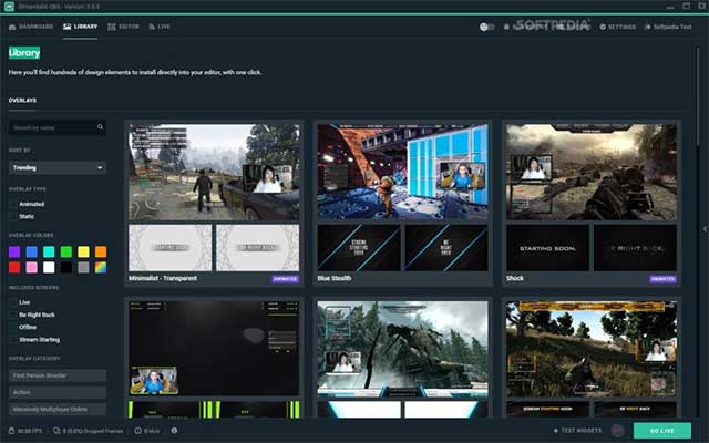 Dễ dàng lưu các video stream trực tiếp hoặc phát lại clip cho người xem