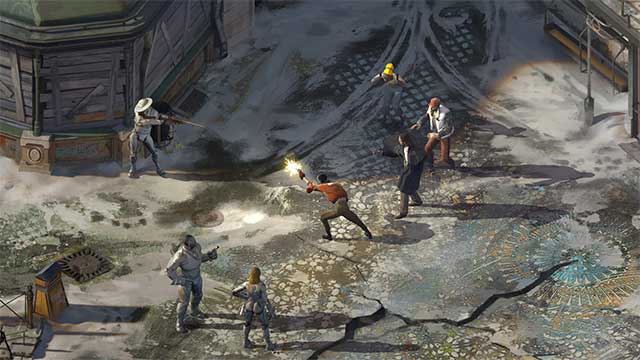 Disco Elysium có đồ họa nổi bật và sống động