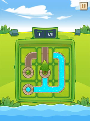 Water Connect là game giải đố nối đường ống nước gây nghiện