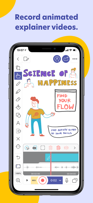Explain Everything Whiteboard cho bạn ghi lại các video sinh động