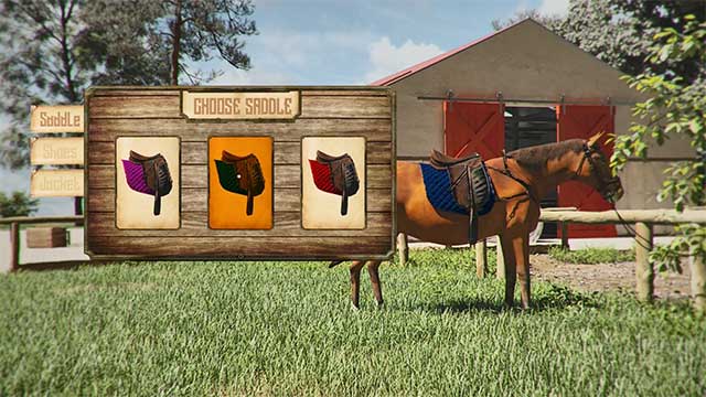 Tùy chỉnh chú ngựa của bạn và tham gia các cuộc thi lớn trong Horse Shelter
