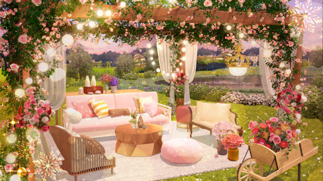 Thiết kế ngôi nhà và khu vườn mơ ước của riêng bạn trong game Garden Life