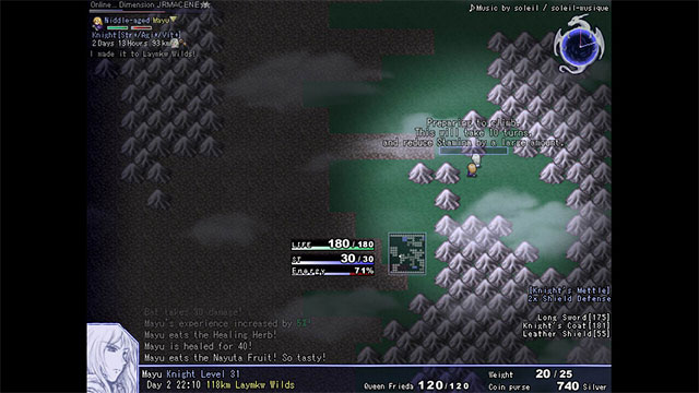 Lối chơi của One Way Heroics game là sự kết hợp giữa nhập vai và hành động