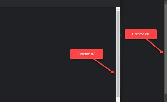 Chrome 88 hỗ trợ chế độ Dark Theme tốt hơn trên Win 10