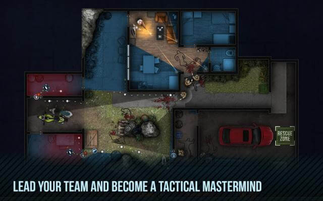 Dẫn dắt đội đặc nhiệm của bạn thực hiện một loạt nhiệm vụ trong game Door Kickers