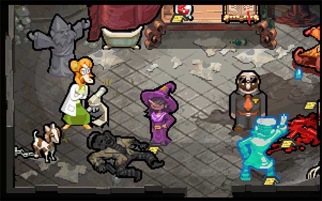 Lối chơi phá án kết hợp point and click lôi cuốn