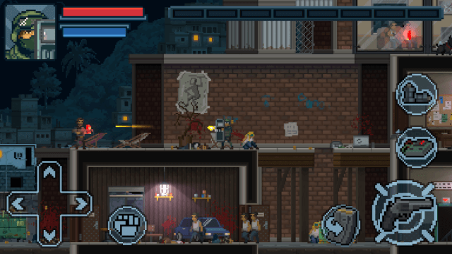 Vai lính đặc nhiệm SWAT và chiến đấu với kẻ xấu trong game Door Kickers: Action Squad