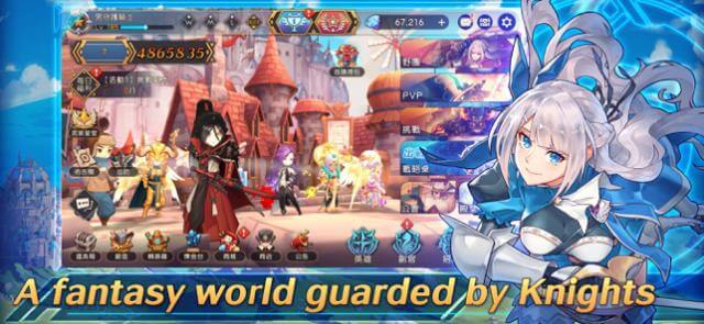 Thế giới tươi đẹp trong Knightcore Universal  được bảo vệ bởi các Hiệp sĩ