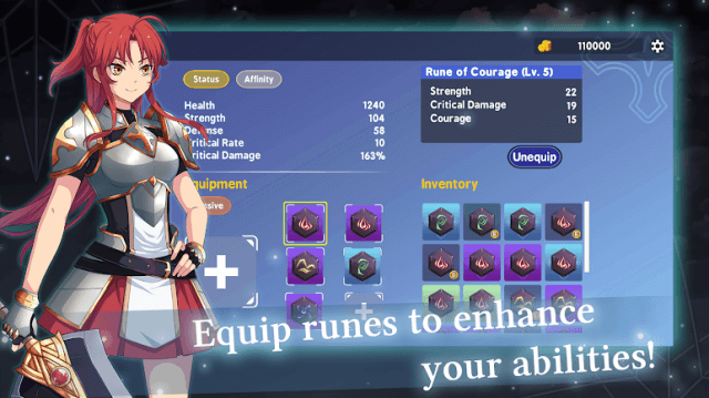 Trang bị Rune để tăng cường khả năng của bạn