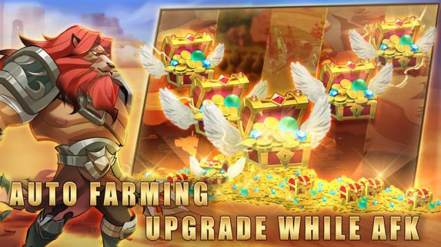 Từ động farm đồ, nâng cấp nhàn rỗi