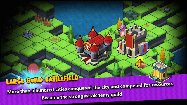 Chiến trường đấu guild rộng lớn