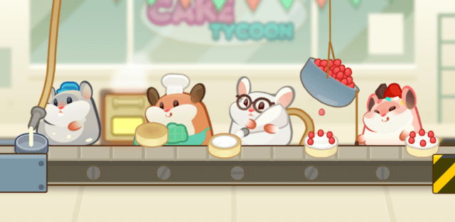 Quản lý nhà máy sản xuất bánh ngọt của bạn cùng những con chuột đáng yêu trong My Factory Cake Tycoon