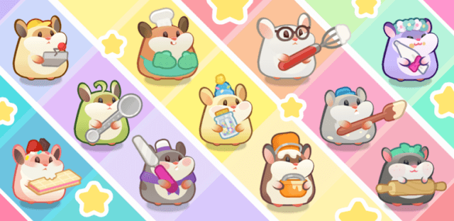 Thuê thêm nhiều chuột hamster giúp bạn làm bánh