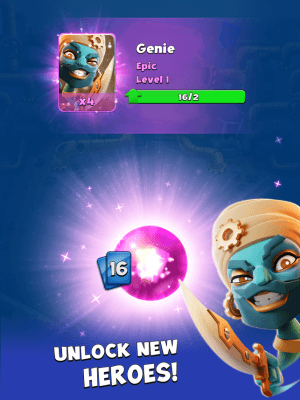 Mở khóa những hero mới