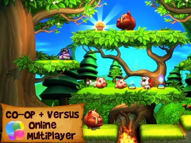 Muffin Knight cho bạn trở thành một hiệp sĩ với nhiệm vụ thu thập tất cả bánh nướng xốp