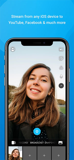 Livestream lên Facebook, YouTube từ ManyCam app