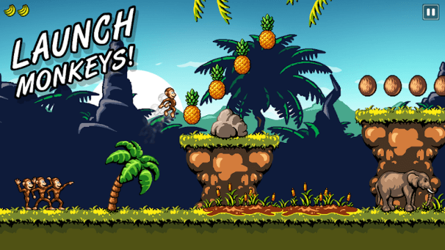 Monkey Flight 2 là game hành động vui nhộn, nơi có những chú khỉ biết bay