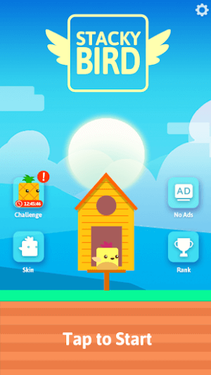 Stacky Bird là game hành động chú chim bay lượn thú vị