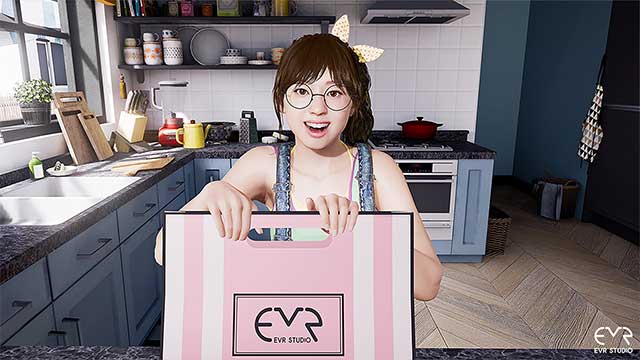 Trò chuyện và tương tác với cô bạn gái Seung-Ah trong chế độ VR