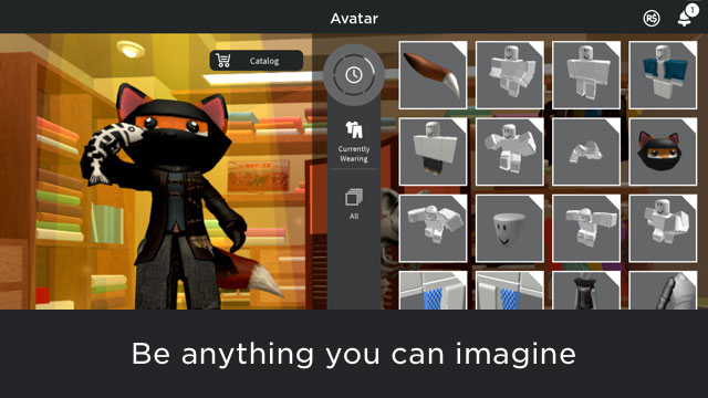Sáng tạo nhân vật, thế giới Roblox tùy theo trí tưởng tượng của bạn