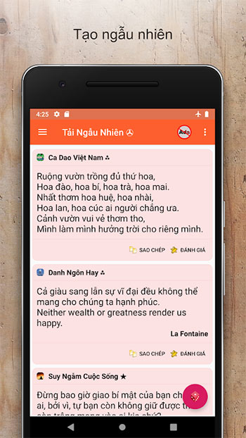 Tạo ngẫu nhiên