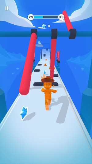 Pixel Rush là game chạy vượt chướng ngại vật vui nhộn