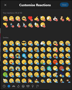 Nâng cấp tính năng Reactions trên Skype 8.68