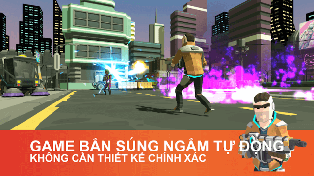 Bạn chỉ cần điều hướng, nhân vật sẽ tự động khai hỏa