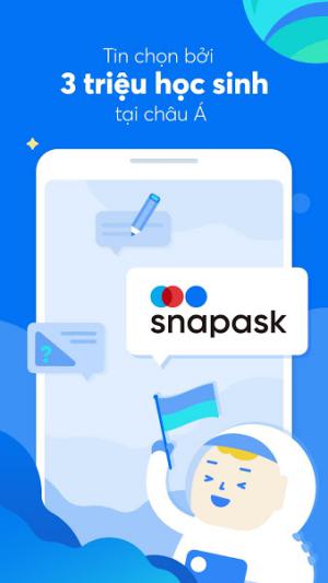 Snapask là ứng dụng học tập hiện đã hỗ trợ 3,5 triệu học sinh