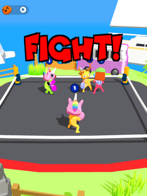 Stickman Boxing Battle 3D cho bạn chiến đấu boxing với các đối thủ khác 