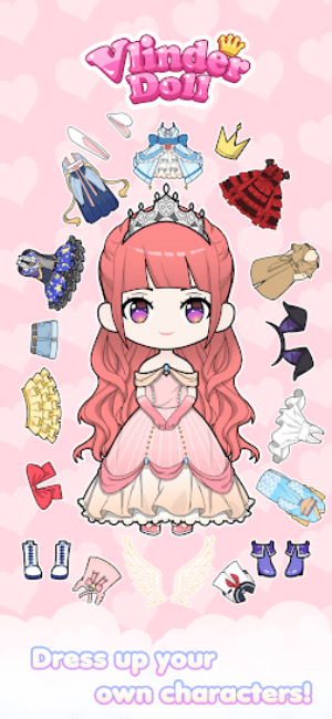 Vlinder Doll là game thời trang thú vị cho bạn gái