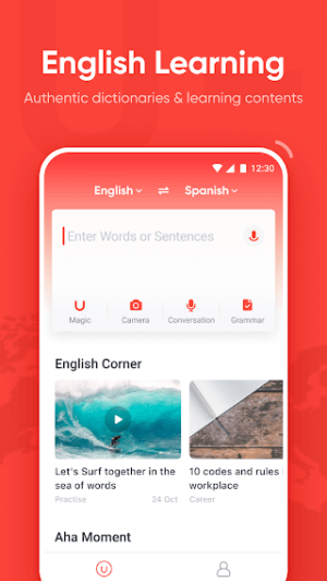 U Dictionary giúp bạn học tiếng Anh hiệu quả
